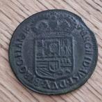 Nederland Spaanse liard 1692 brabantse kwaliteit, Postzegels en Munten, Ophalen of Verzenden