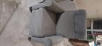Zetel-relax, Huis en Inrichting, Ophalen, Gebruikt, Grijze stoffen zetel, IKEA,kan worden open geplooid tot relax..., 75 tot 100 cm