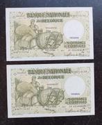 2 opeenvolgende Anto Carte 50 francs 29-3-1947, Ophalen of Verzenden, Los biljet