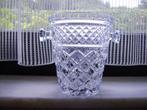 Vase ou Seau à glace  en verre taillé de 1920 Val Saint Lamb, Antiquités & Art, Antiquités | Verre & Cristal, Enlèvement ou Envoi