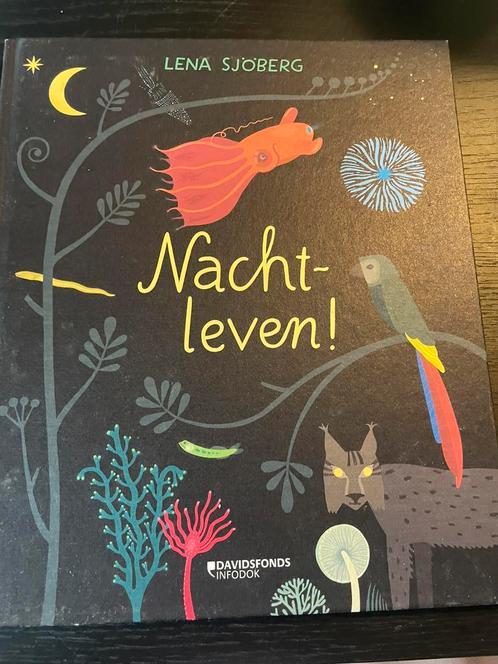 Lena Sjöberg - Nachtleven!, Boeken, Kinderboeken | Jeugd | onder 10 jaar, Zo goed als nieuw, Ophalen of Verzenden
