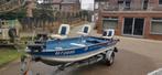 Bassboat Tracker-gids v16, Watersport en Boten, 10 tot 30 pk, Gebruikt, Aluminium, Ophalen of Verzenden