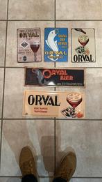 Orval reclame borden, Ophalen, Zo goed als nieuw