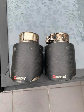 Akrapovic uitlaat tips 69mm in beschikbaar voor biedingen