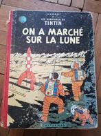 BD TINTIN - On a marché sur la lune (B14), Gelezen, Ophalen of Verzenden, Eén stripboek, Hergé