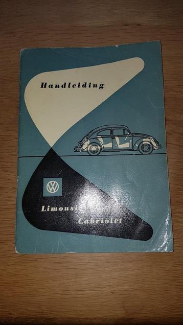 Kever Ovaal/Zwitter handleiding 1953 Nederlands beschikbaar voor biedingen