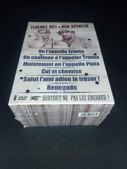 Te koop in een nieuwe 6-DVD-box van Terence Hill en Bud Spen, Cd's en Dvd's, Dvd's | Komedie, Nieuw in verpakking, Actiekomedie