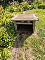 Huisje robotmaaier in hout, Tuin en Terras, Ophalen, Zo goed als nieuw