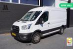 Ford Transit 2.0 TDCI 130PK L2H2 EURO 6 - A/C Climate - Navi, Auto's, Wit, Ford, Onderhoudsboekje, Te koop