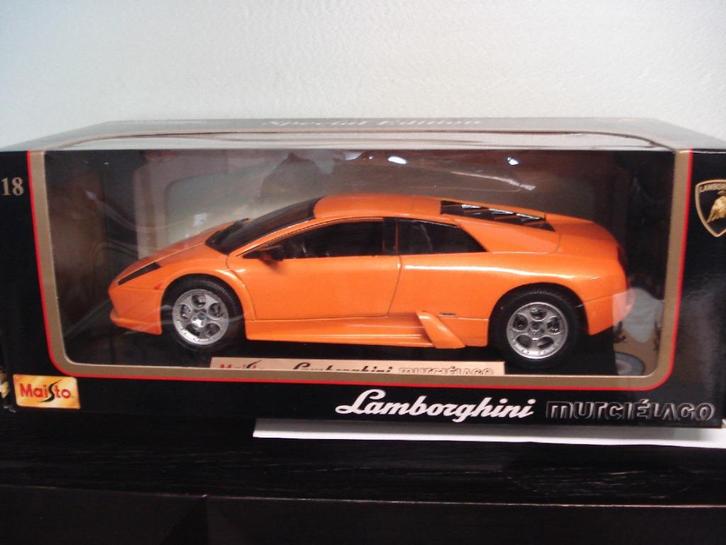 1/18 Lamborghini Murcielago Maisto 31638, Hobby en Vrije tijd, Modelauto's | 1:18, Zo goed als nieuw, Auto, Maisto, Ophalen of Verzenden