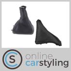 Schakelpookhoes + Handremhoes Opel Astra G Zwart Leder, Gebruikt, -, -, Opel