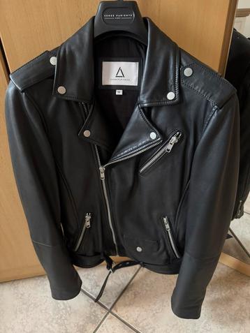 Leren jas serge pariente beschikbaar voor biedingen