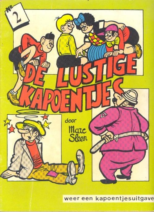 Verzameling strips De lustige Kapoentjes., Livres, BD, Utilisé, Plusieurs BD, Enlèvement ou Envoi