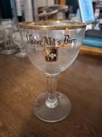 Vader ABT's Beer Hougaarden Glas, Verzenden, Gebruikt, Glas of Glazen, Overige merken