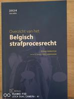 Overzicht van het Belgisch strafprocesrecht. 5de editie, Ophalen of Verzenden, Zo goed als nieuw
