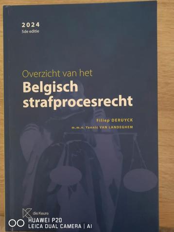Overzicht van het Belgisch strafprocesrecht. 5de editie beschikbaar voor biedingen