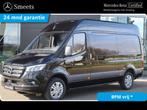 Mercedes-Benz Sprinter 317 CDI L2H2 LED 17"LM VOORBER. 3.5T, Auto's, Bestelwagens en Lichte vracht, Stof, Zwart, 4 cilinders, Zwart