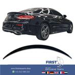 W205 C205 Mercedes C KLASSE C43 C63 AMG Coupé SPOILER ZWART, Gebruikt, Ophalen of Verzenden, Achter, -