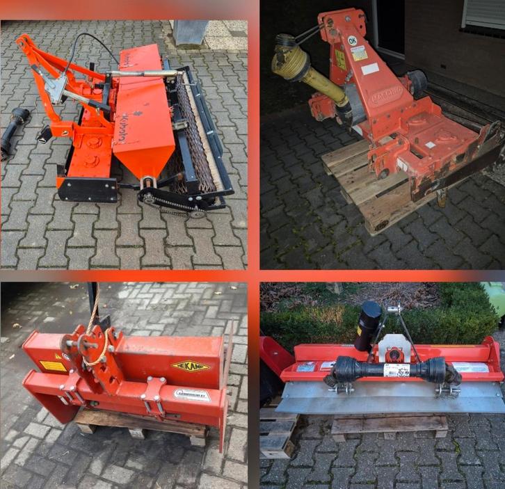 Zaaimachine Rotorkopeg Overtopfrees Grondbak tbv minitractor, Jardin & Terrasse, Outils à main, Utilisé, Enlèvement