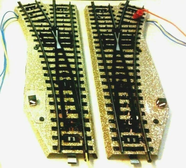 5202 MARKLIN HO - AIGUILLAGES ELECTRIQUE/ELEKTRISCHE WISSELS, Hobby en Vrije tijd, Modeltreinen | H0, Zo goed als nieuw, Rails