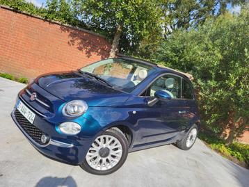 Fiat 500 Cabrio ~ 2018 ~ 39000 km ~ garantie disponible aux enchères