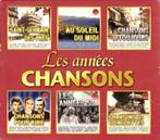 LES ANNEES CHANSONS - 7 STUKS IN BOX, Cd's en Dvd's, Cd's | Franstalig, Ophalen of Verzenden, Zo goed als nieuw