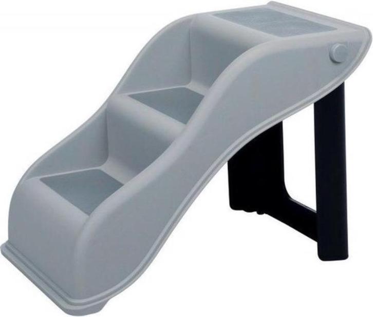 Dierentrap - Trap - Lichtgrijs - 54L x 34B x 39H cm, Dieren en Toebehoren, Honden-accessoires, Nieuw, Ophalen of Verzenden