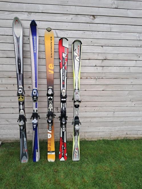 skilatten, Sports & Fitness, Ski & Ski de fond, Utilisé, Skis, Autres marques, Carving, 140 à 160 cm, Enlèvement