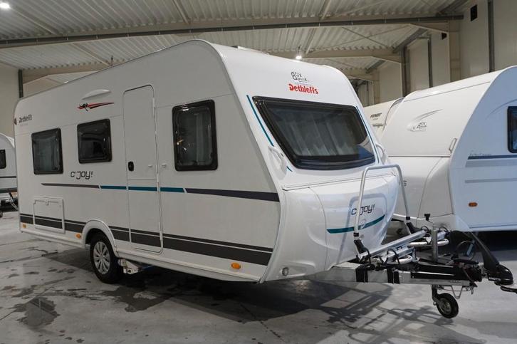 Prachtige 4pers.Dethleffs met voort, mover, fietsr, MTM 1360, Caravans en Kamperen, Caravans, Bedrijf, tot en met 4, Dethleffs