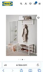 IKEA set porte manteau et banc avec rangement chaussures, Maison & Meubles, Comme neuf, Bois, Moins de 100 cm