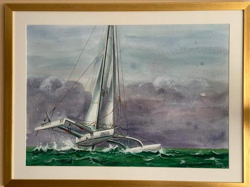 Route du rhum 2001, Antiek en Kunst, Kunst | Schilderijen | Klassiek, Ophalen