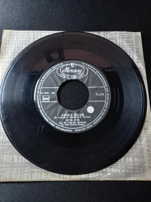 Clyde Otis ‎– Jungle Drums " Popcorn ", Cd's en Dvd's, Vinyl Singles, Gebruikt, Single, Pop, 7 inch, Ophalen of Verzenden