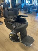 Barbierstoel Boss barberstoel barberinterieur barbersalon, Vierkant, Nieuw, Leer, Modern