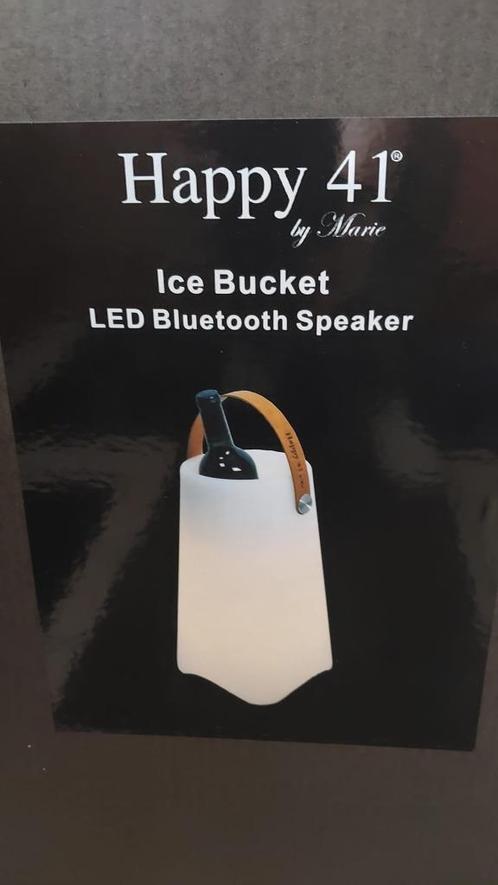 Bluetooth LED & Speaker ice bucket, Huis en Inrichting, Emmers, Nieuw, Kunststof, Met handgreep, Ophalen of Verzenden