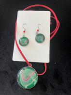 Handgemaakte juwelen set, Handtassen en Accessoires, Kettinghangers, Ophalen of Verzenden, Nieuw