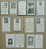 WO2 Duitse rouwprentjes, sterbebilder, doodsprentjes (10 x), Verzenden, Landmacht, Overige typen