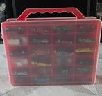 Koffer/Valiesje met 48 HotWheels auto's, Ophalen of Verzenden, Gebruikt