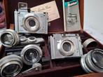 Makina Plaubel complete vintage Box met lenzen, Ophalen of Verzenden, Gebruikt, Overige typen