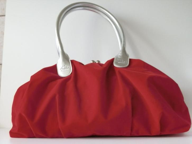Nina Ricci damestas ., Handtassen en Accessoires, Tassen | Damestassen, Zo goed als nieuw, Overige typen, Rood, Ophalen of Verzenden