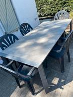 Table jardin gratuit, Ophalen, Gebruikt, Eettafel, Aluminium