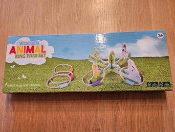 Houten outdoor ringwerpspel Animal beschikbaar voor biedingen