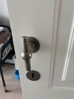 Antieke klinken + scharnieren, Doe-het-zelf en Bouw, Ophalen, Gebruikt