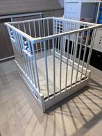 Babypark, Ophalen, Gebruikt, Rechthoekig, In hoogte verstelbaar