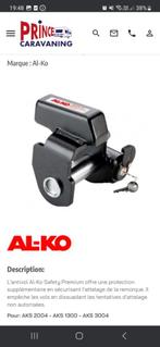 Caravane antivol Alko premium., Particulier, Disselslot