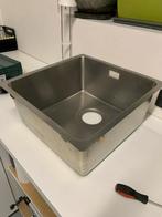 Spoelbak Inox 40x40x19, Huis en Inrichting, Keuken | Keukenelementen, Ophalen, Gebruikt