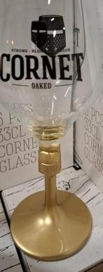 Cornet glas, Verzamelen, Biermerken, Ophalen, Nieuw, Glas of Glazen, Overige merken