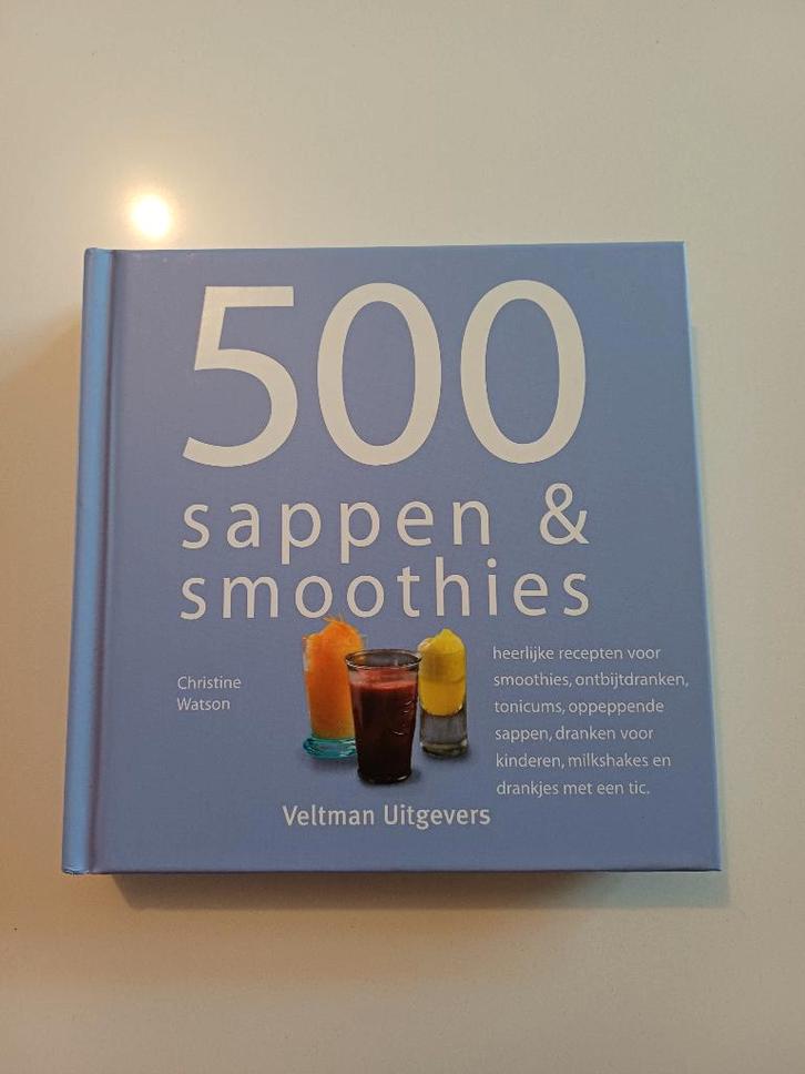 NIEUW kookboek 500 sappen & smoothies, Boeken, Kookboeken, Nieuw, Overige typen, Ophalen of Verzenden