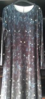 lang kleed met katten NIEUW, Kleding | Dames, Ophalen of Verzenden, Maat 46/48 (XL) of groter