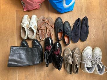 groot lot schoenen (17 paar) maat 39 beschikbaar voor biedingen