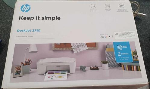 Imprimante HP DeskJet 2710 All-in-One, Informatique & Logiciels, Imprimantes, Comme neuf, Imprimante, Imprimante à jet d'encre